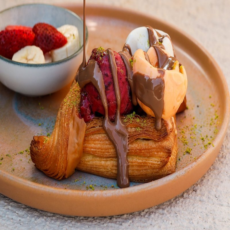 Dondurmalı Kruvasan